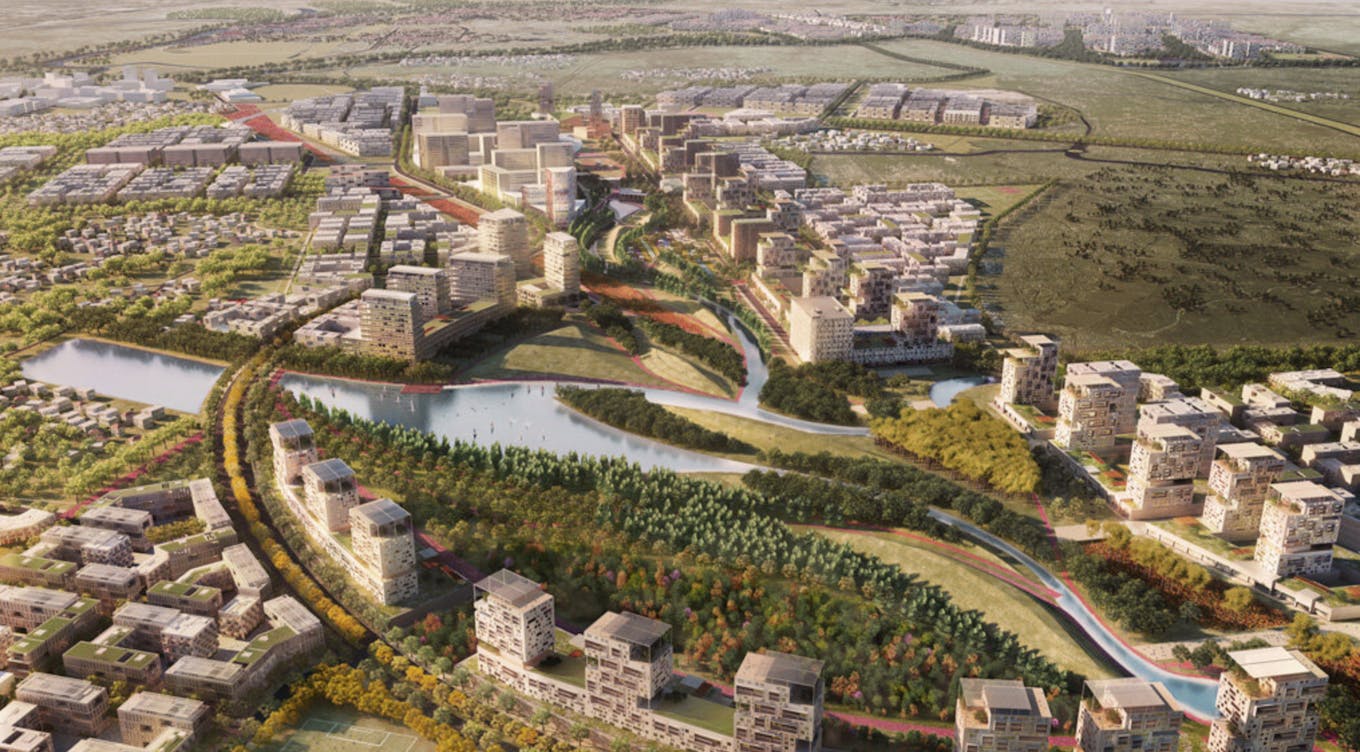 The master plan for Palava City