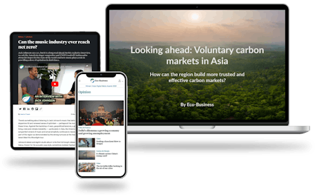 Eco-Business website on Apple devices
